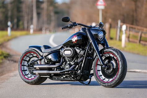 harley davidson fatboy custom wheels|More.